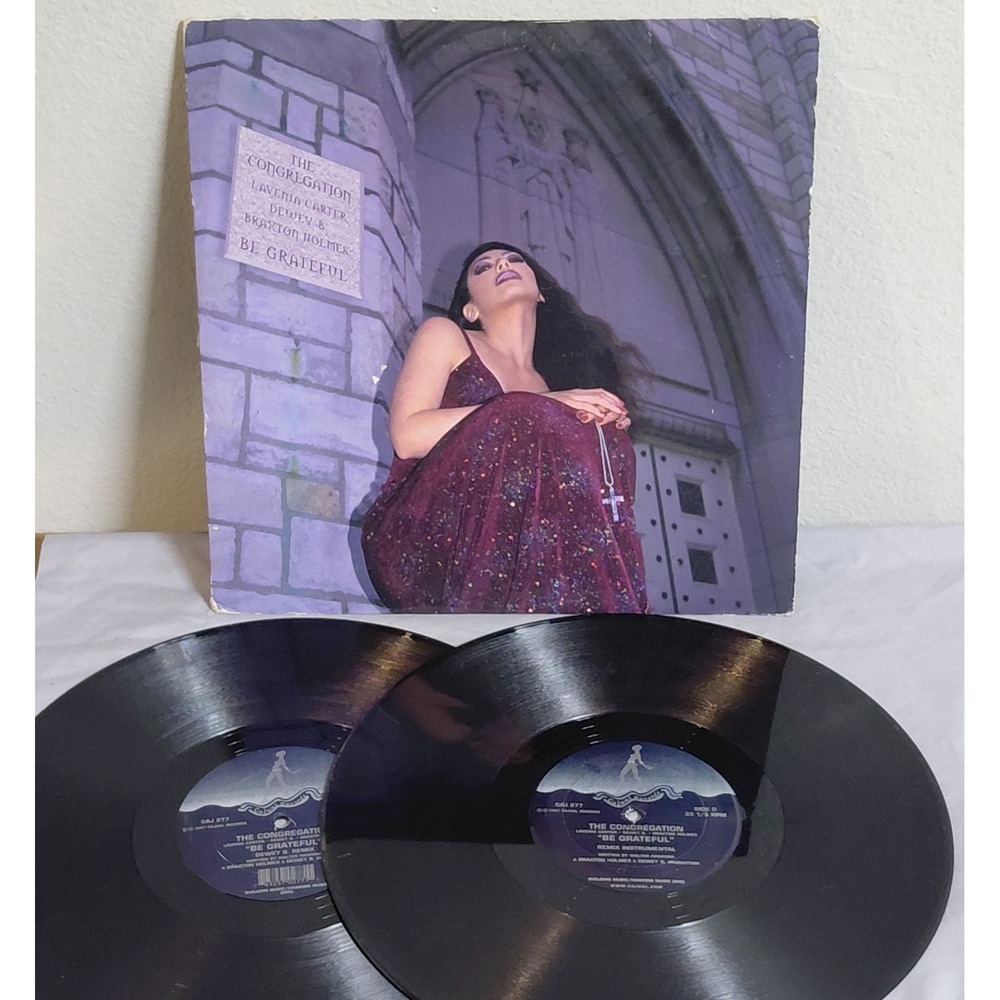 The Congregation Be Grateful 2x12" Vinyl Lavenia Carter Dewey B Braxton Holmes